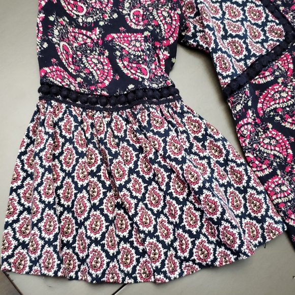 Umgee Boho Bell Sleeve Dress - Picture 8 of 11